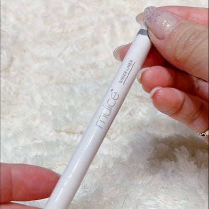 シリライナー/muice/リキッドアイライナーを使ったクチコミ(3枚目)