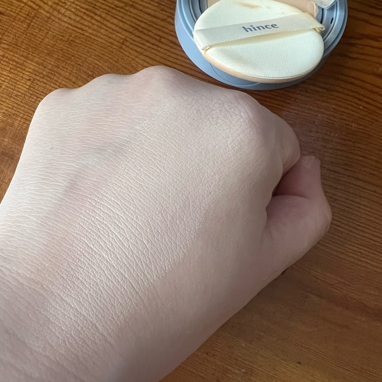 セカンドスキンメッシュマットクッション/hince/クッションファンデーションを使ったクチコミ（3枚目）