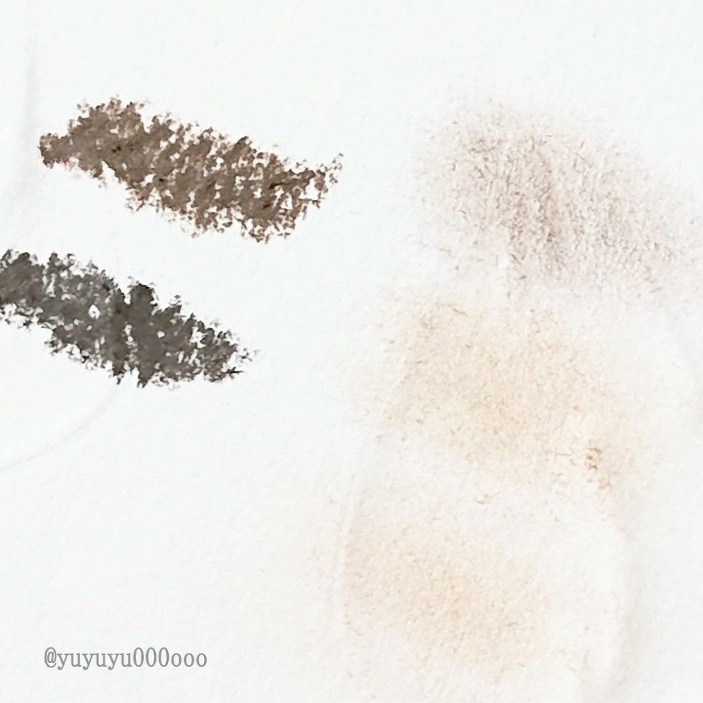 UR GLAM EYEBROW POWDER/U R GLAM/パウダーアイブロウを使ったクチコミ(3枚目)