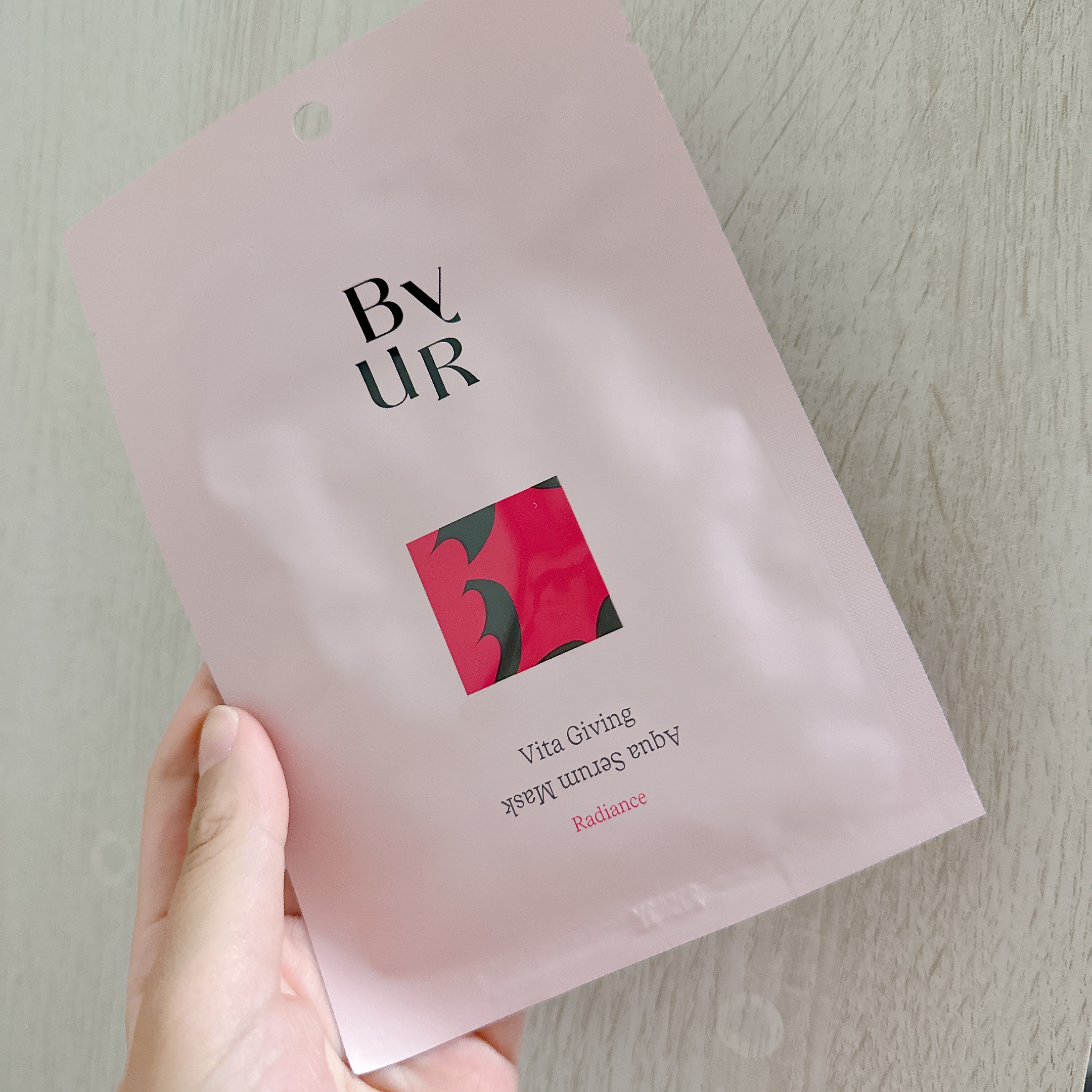 ビタギビング アクアセラムマスク/ByUR/シートマスク・パックを使ったクチコミ（1枚目）