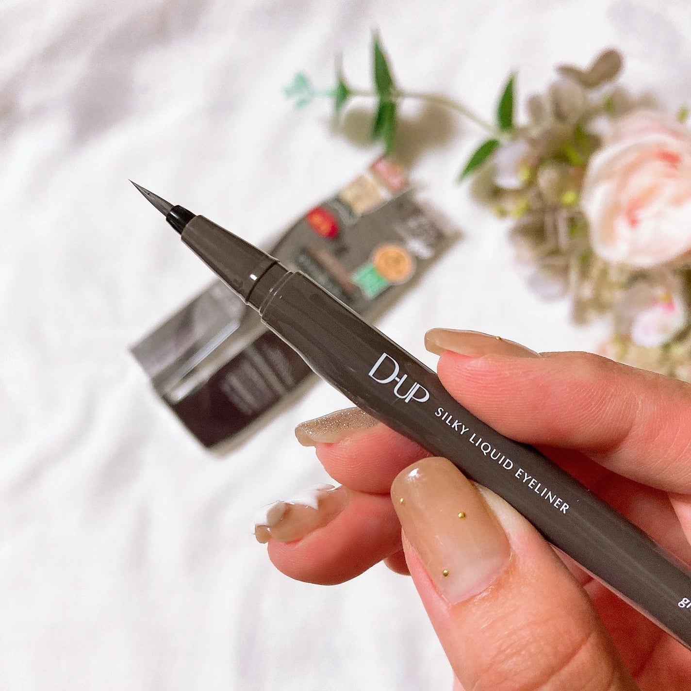 シルキーリキッドアイライナーWP/D-UP/リキッドアイライナーを使ったクチコミ(3枚目)