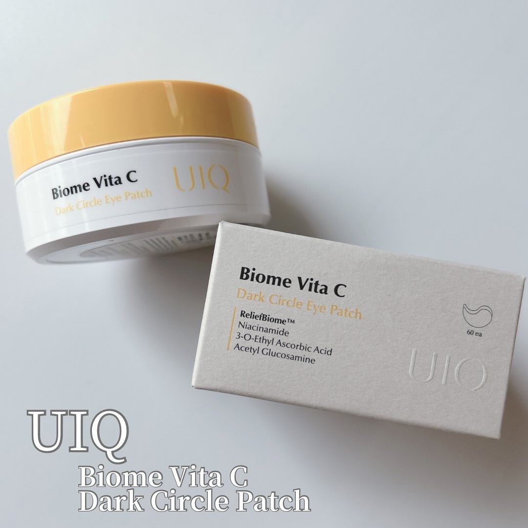 バイオームビタC黒クマアイパッチ/UIQ/シートマスク・パックを使ったクチコミ（1枚目）
