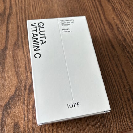 グルタ ビタミンC トーニング アンプル/IOPE/美容液を使ったクチコミ(1枚目)