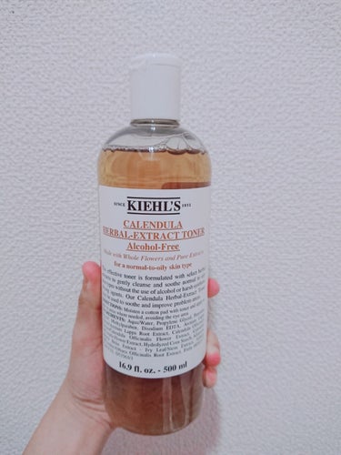 キールズ ハーバル トナー CL アルコールフリー/Kiehl's/化粧水を使ったクチコミ（1枚目）