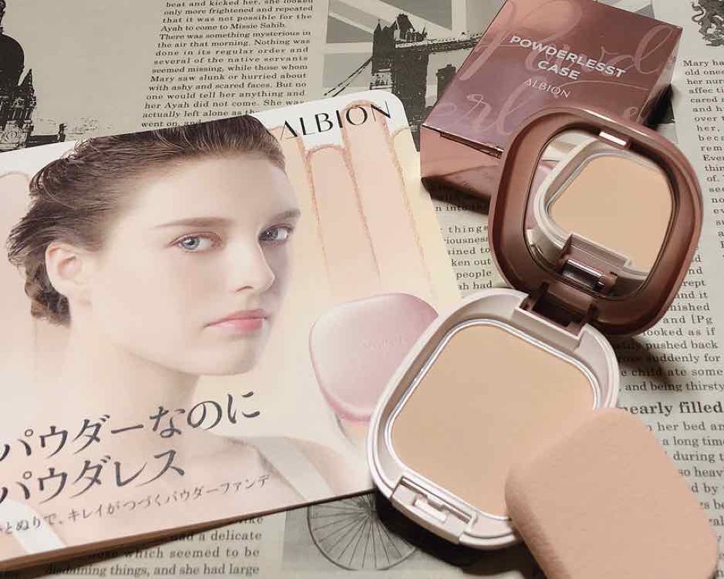 アルビオン パウダレスト/ALBION/パウダーファンデーションを使ったクチコミ(1枚目)