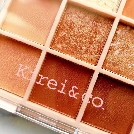 アイシャドウパレット 04 コーラルピンク/Kirei&co./アイシャドウパレットを使ったクチコミ(3枚目)