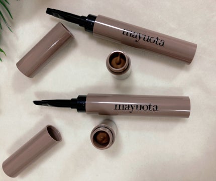アイブロウクリームポマード/mayuota/その他アイブロウを使ったクチコミ(4枚目)