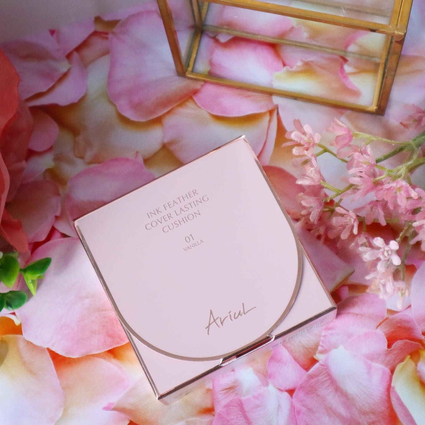 アリウル インクフェザーカバーラスティングクッション/Ariul/クッションファンデーションを使ったクチコミ（2枚目）