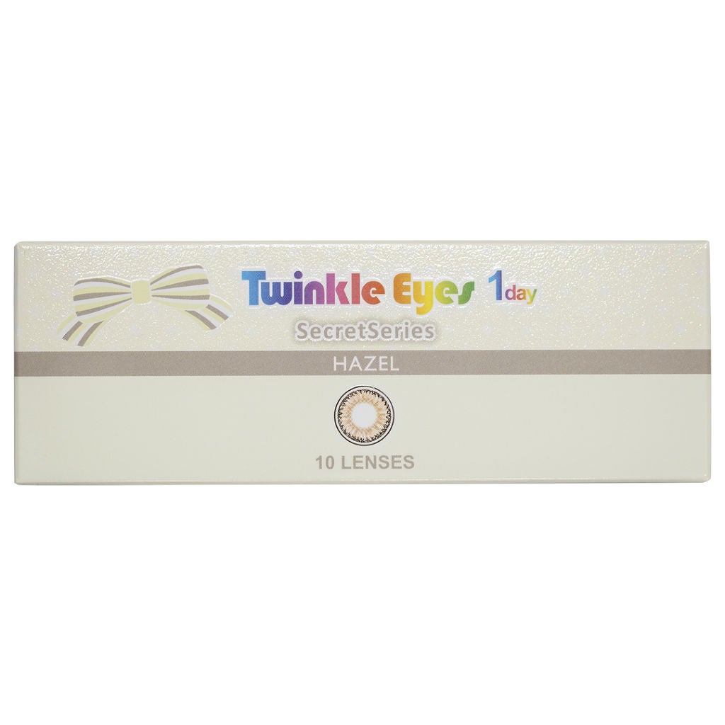 トゥインクルアイズ ワンデー UV+ シークレットシリーズ ヘーゼル【旧】