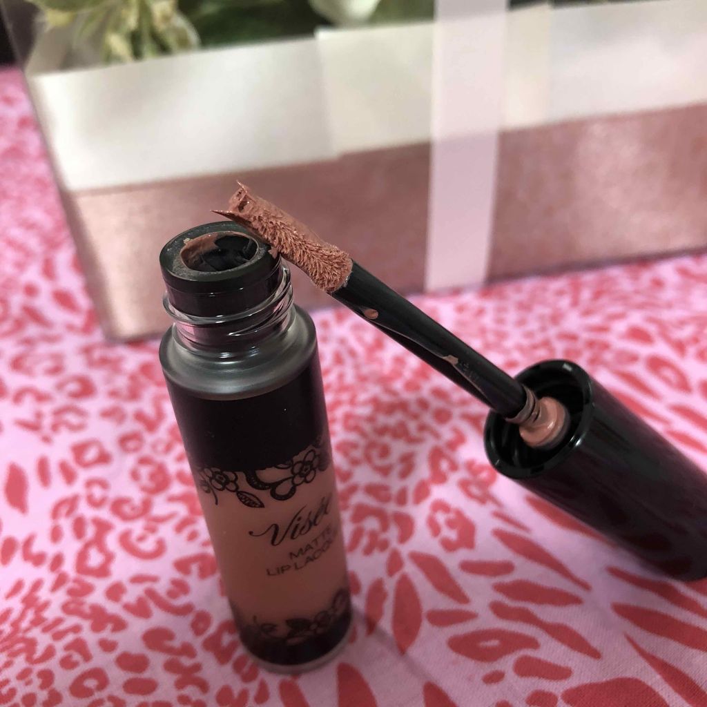 マットリップラッカー/Visée/口紅を使ったクチコミ（2枚目）