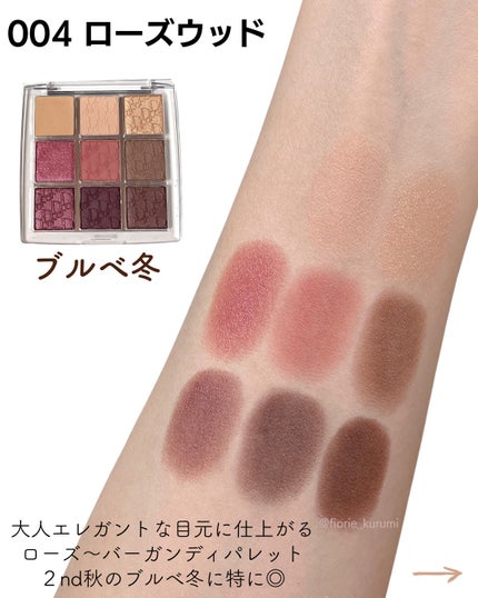 ディオール バックステージ アイ パレット/Dior/アイシャドウパレットを使ったクチコミ(4枚目)
