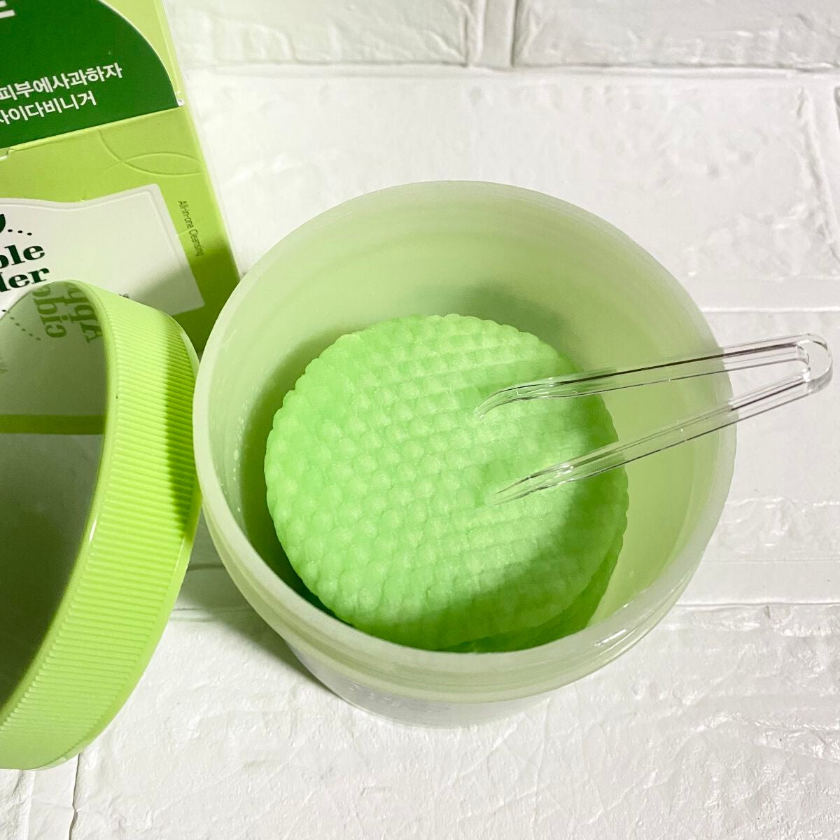 yuni♡ on LIPS 「【泡立つトナーパッド!】Ariul*アップルサイダーバブルパッ..」(2枚目)