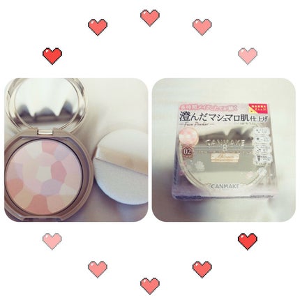 マシュマロフィニッシュパウダー ~Abloom~/キャンメイク/プレストパウダーを使ったクチコミ(1枚目)