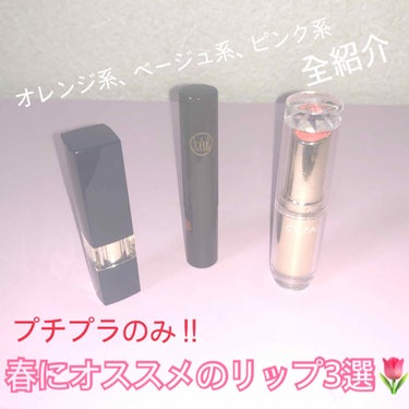 春に使いたいプチプラリップ💄🌸

①メディア
ブライトアップルージュ  PK-01
1100円+税(店によっては値下げされているときあります)

とにかくプチプラに見えない見た目と使い心地。デパコスリッ