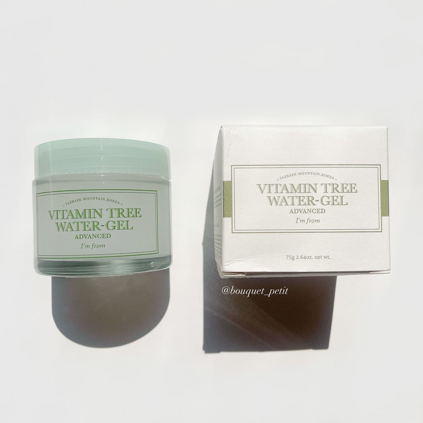 ビタミンウォータージェルアドバンスド/I'm from/フェイスクリームを使ったクチコミ（2枚目）