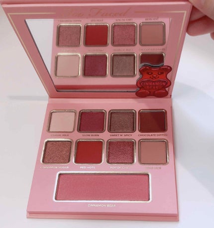 シナモン ベア メイクアップ コレクション/Too Faced/アイシャドウパレットを使ったクチコミ(3枚目)