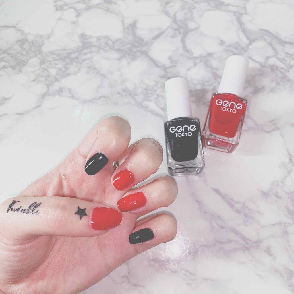gene TOKYO ネイル/DAISO/マニキュアを使ったクチコミ(1枚目)
