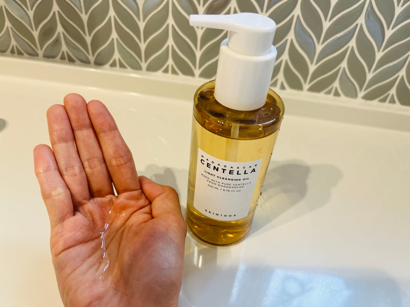 センテラ ライトクレンジングオイル/SKIN1004/オイルクレンジングを使ったクチコミ(1枚目)