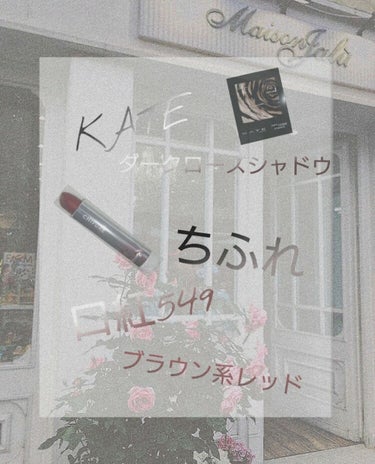 ダークローズシャドウ/KATE/アイシャドウパレットを使ったクチコミ（1枚目）