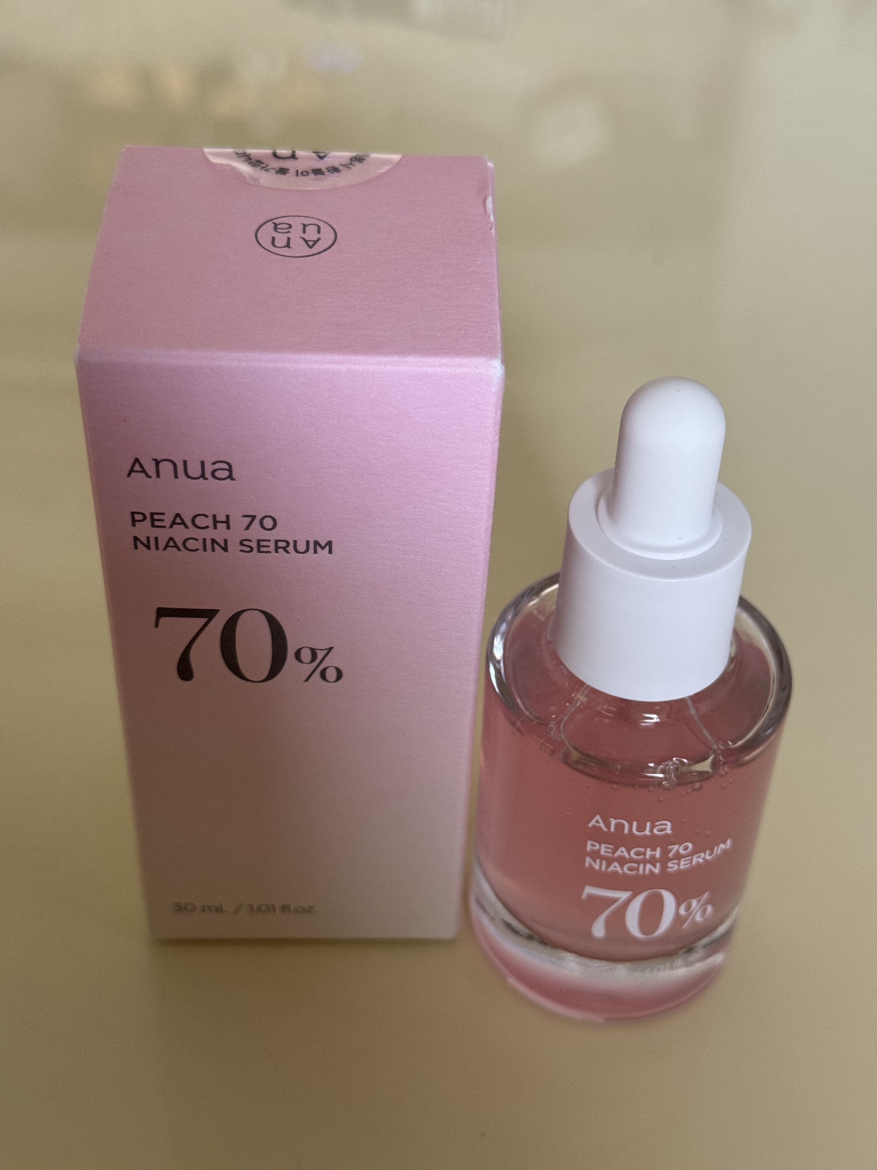 桃70%ナイアシンセラム/Anua/美容液を使ったクチコミ（1枚目）