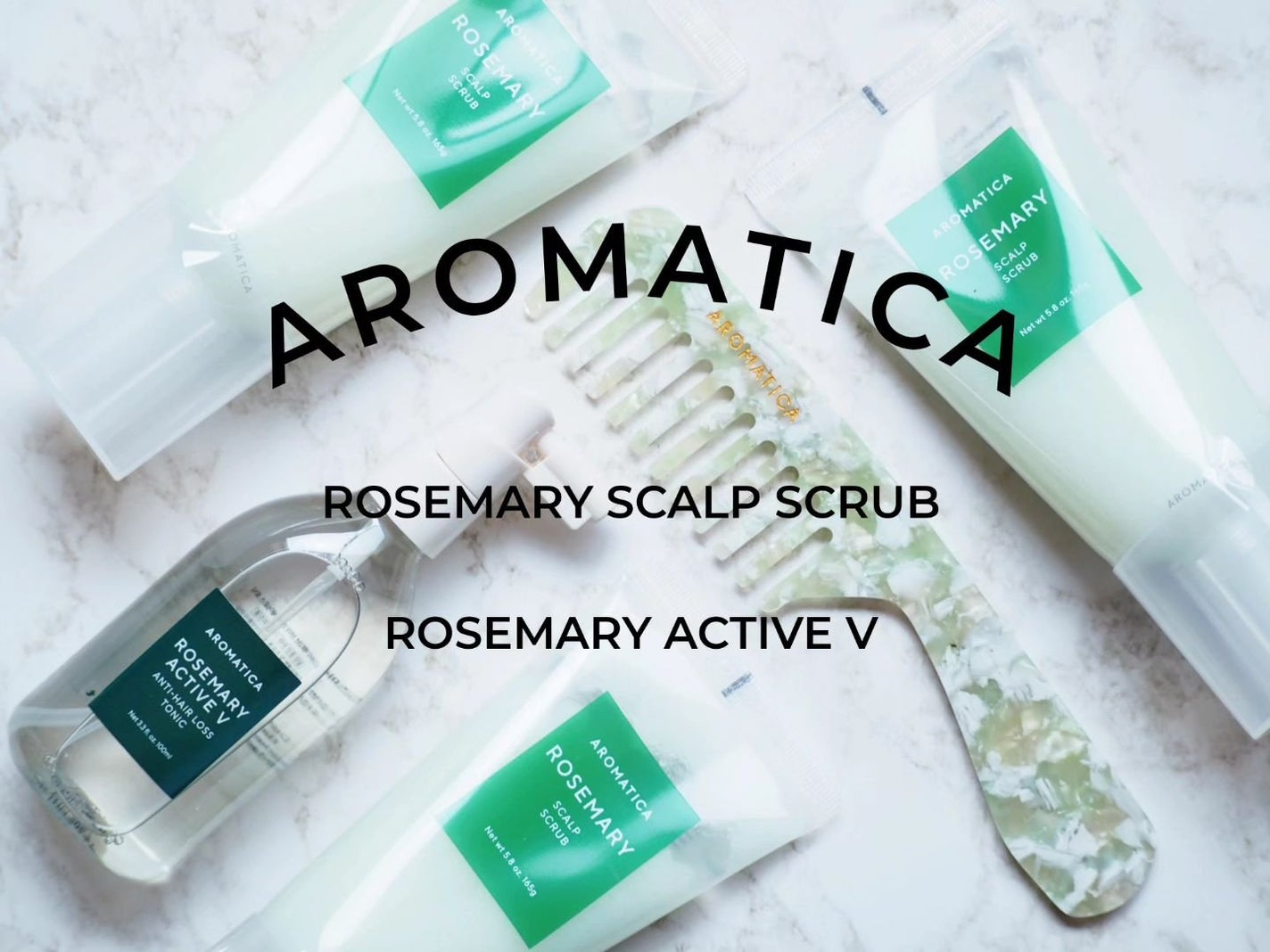 ローズマリー スカルプ スクラブ/AROMATICA/ヘッドスクラブを使ったクチコミ(1枚目)