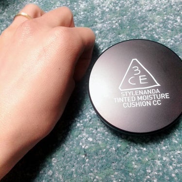 3CE STYLEENANDA TINTED MOISTURE CUSHION CC 002
(ティンテッドモイスチャークッションCC #クッションCC)

私は肌が白くないし、韓国ファンデは真っ白にな