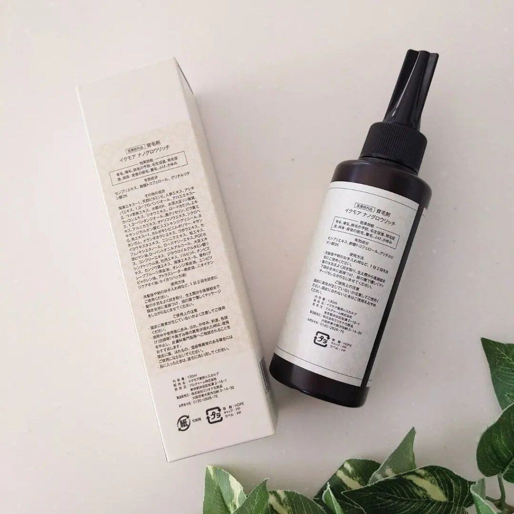 ナノグロウリッチ/iqumore/頭皮ローションを使ったクチコミ（2枚目）