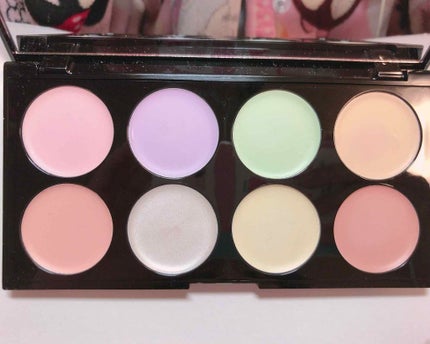 カラーコレクティング ウルトラ ベース コレクター パレット/MAKEUP REVOLUTION/パレットコンシーラーを使ったクチコミ(2枚目)
