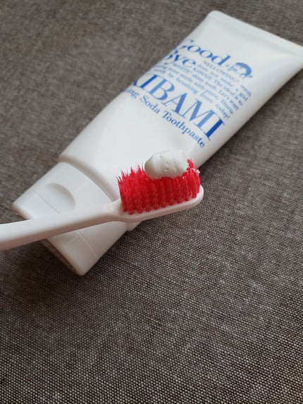 重曹つるつるハミガキ/毛穴撫子/歯磨き粉を使ったクチコミ(5枚目)