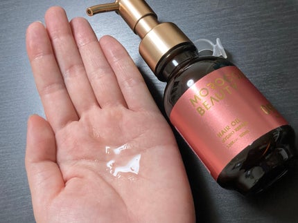 モロッカンビューティ ハイドロリペア ヘアオイル/モロッカンビューティ/ヘアオイルを使ったクチコミ(2枚目)