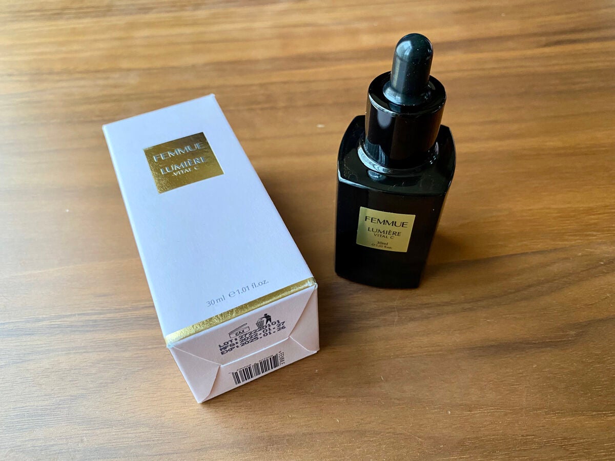 ルミエール ヴァイタルC/FEMMUE/ブースター・導入液を使ったクチコミ(2枚目)