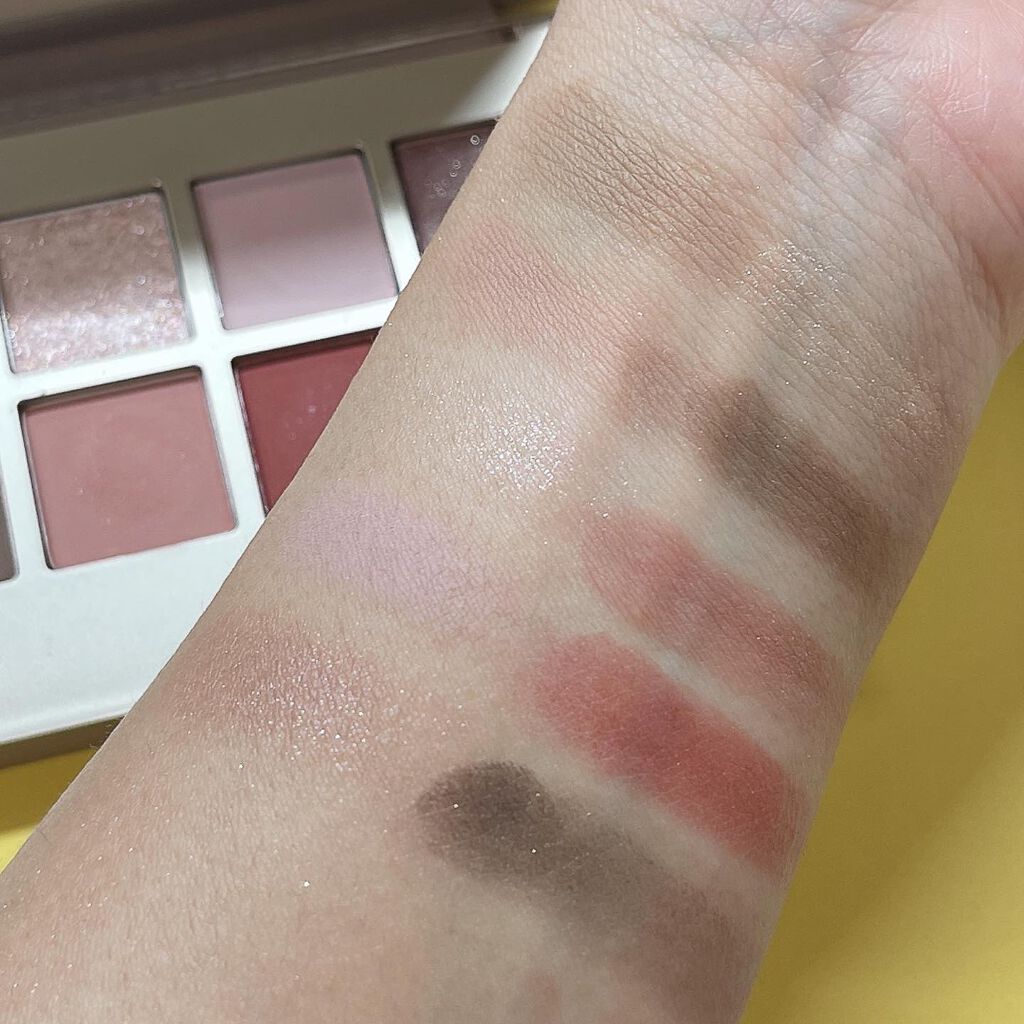 ニューデップスアイシャドウパレット/hince/アイシャドウパレットを使ったクチコミ(3枚目)