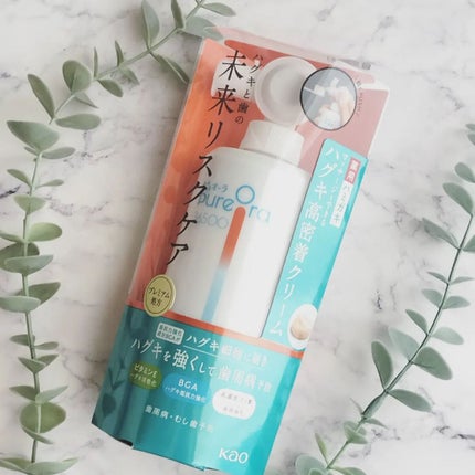 ここま@コスメ投稿ある方フォロバ on LIPS 「ピュオーラ36500 ハグキ高密着クリームハミガキ[医薬部外品..」(5枚目)