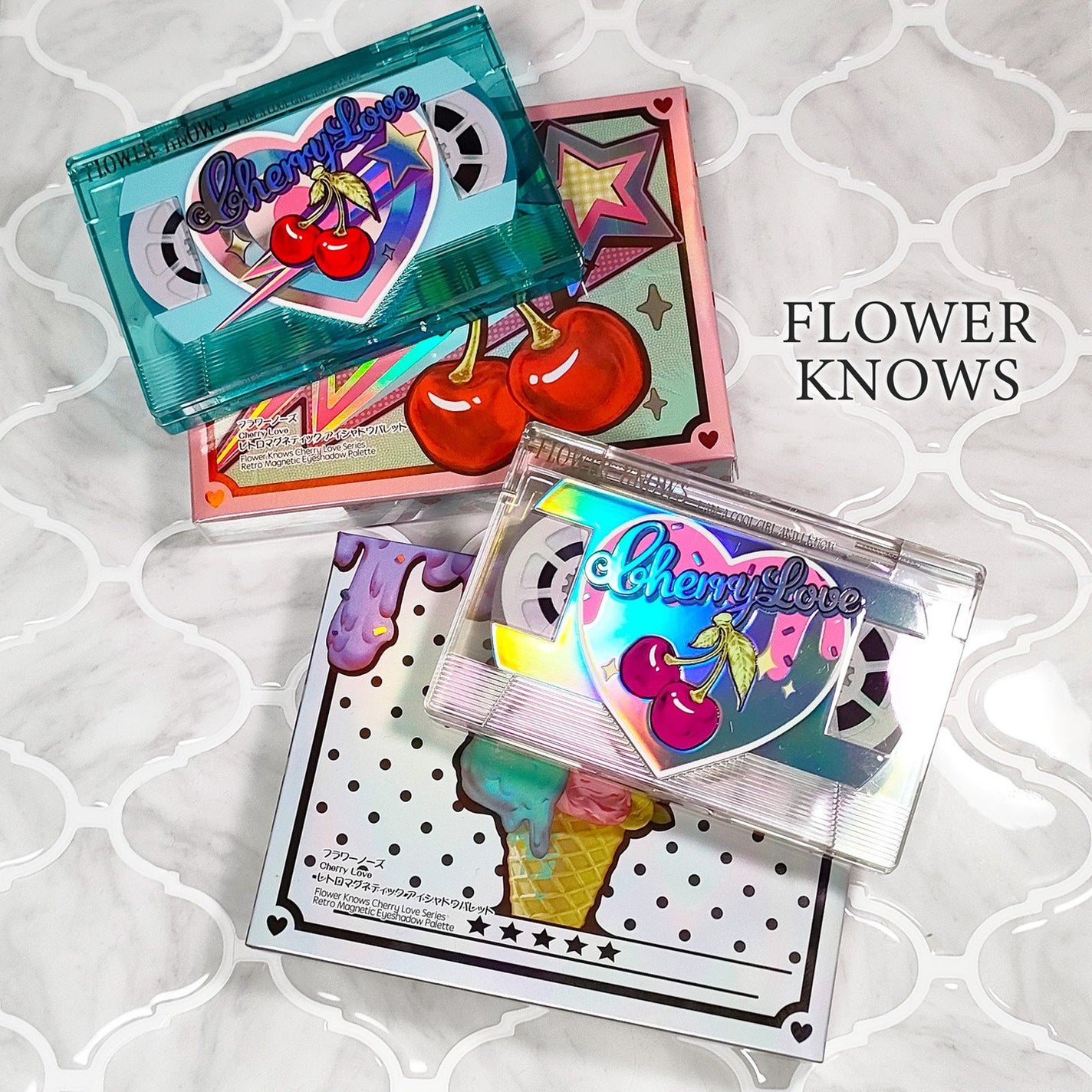 レトロマグネティック アイシャドウパレット/FlowerKnows/アイシャドウパレットを使ったクチコミ(1枚目)