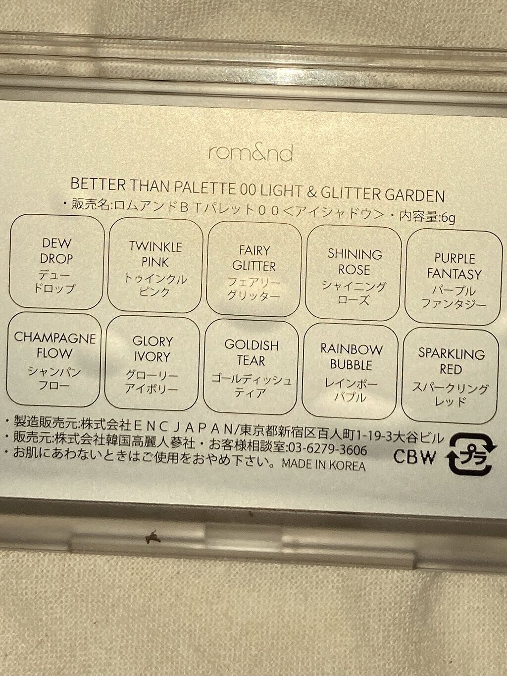 ベターザンパレット/rom&nd/アイシャドウパレットを使ったクチコミ（3枚目）