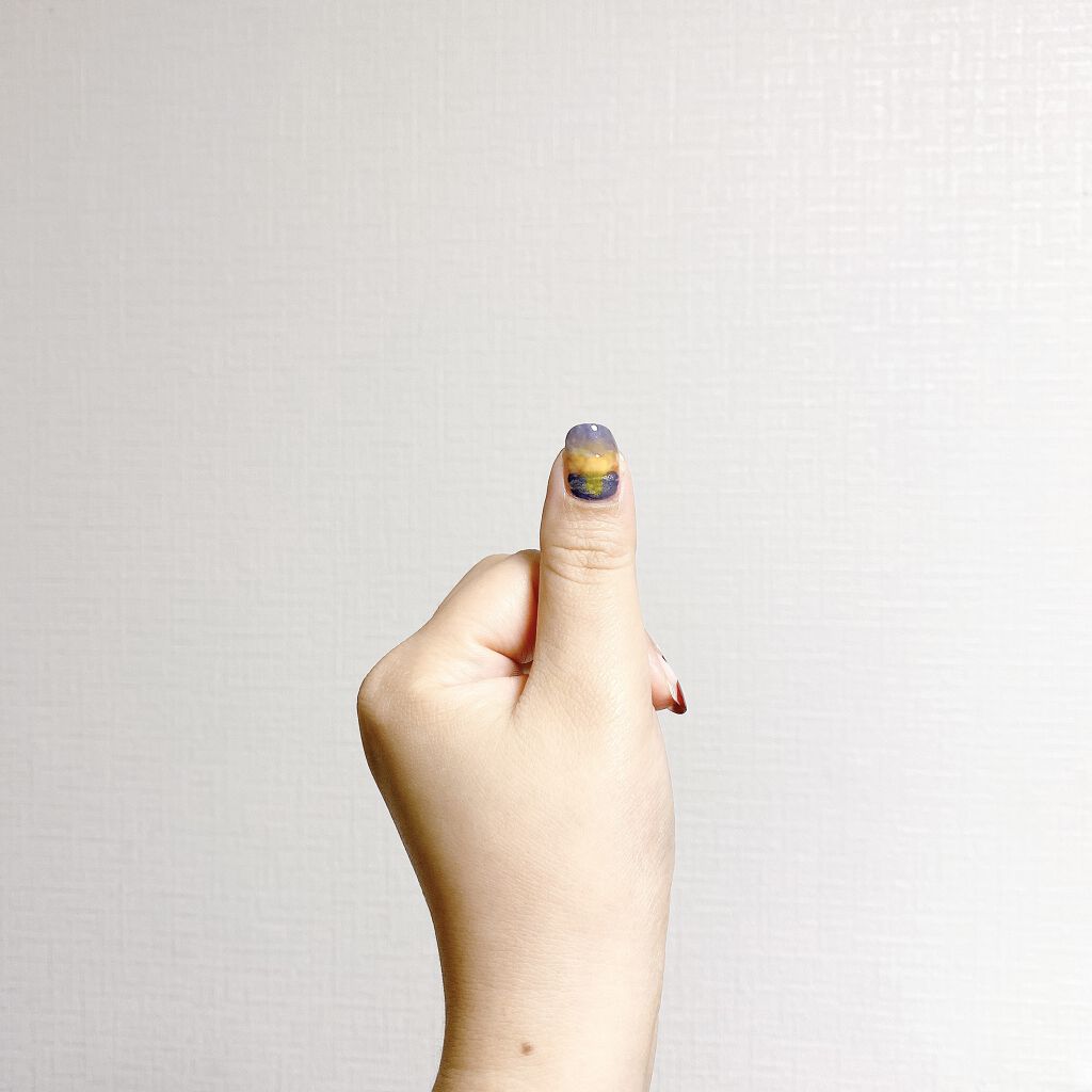 ザ ネイルポリッシュ L 080S Amaltas Yellow/ADDICTION/マニキュアを使ったクチコミ（2枚目）