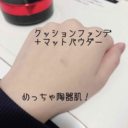 デュアルカバー クッション/APRILSKIN/クッションファンデーションを使ったクチコミ(4枚目)