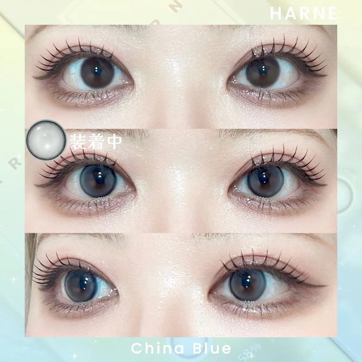 HARNE 1day/HARNE/ワンデー（１DAY）カラコンを使ったクチコミ（3枚目）