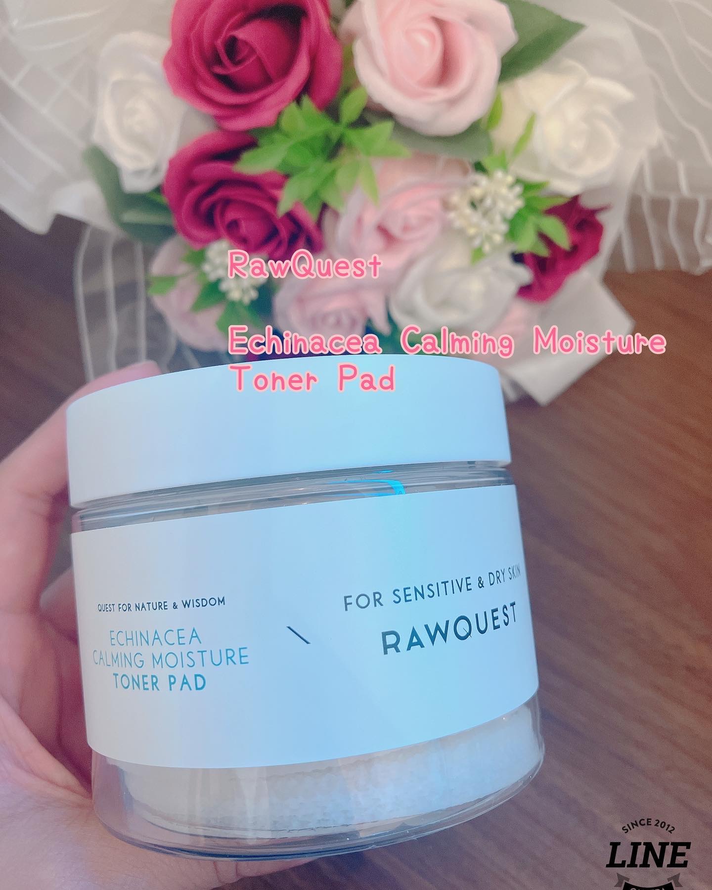 エキネシア カーミングモイスチャートナーパッド/RAWQUEST/トナーパッドを使ったクチコミ（1枚目）