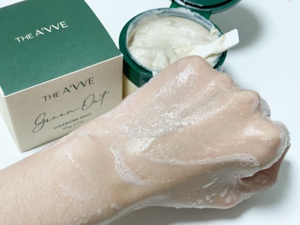 グリーンオートクレンジングホイップ/THE A'VVE/その他洗顔料を使ったクチコミ(3枚目)
