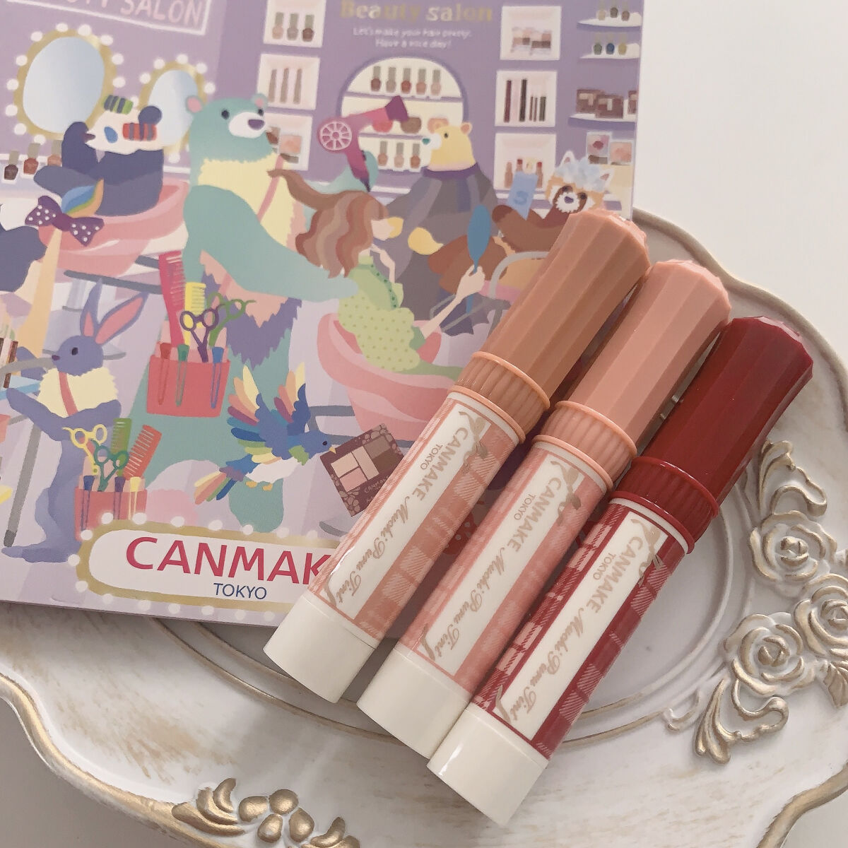 むちぷるティント/キャンメイク/リップティントを使ったクチコミ（2枚目）