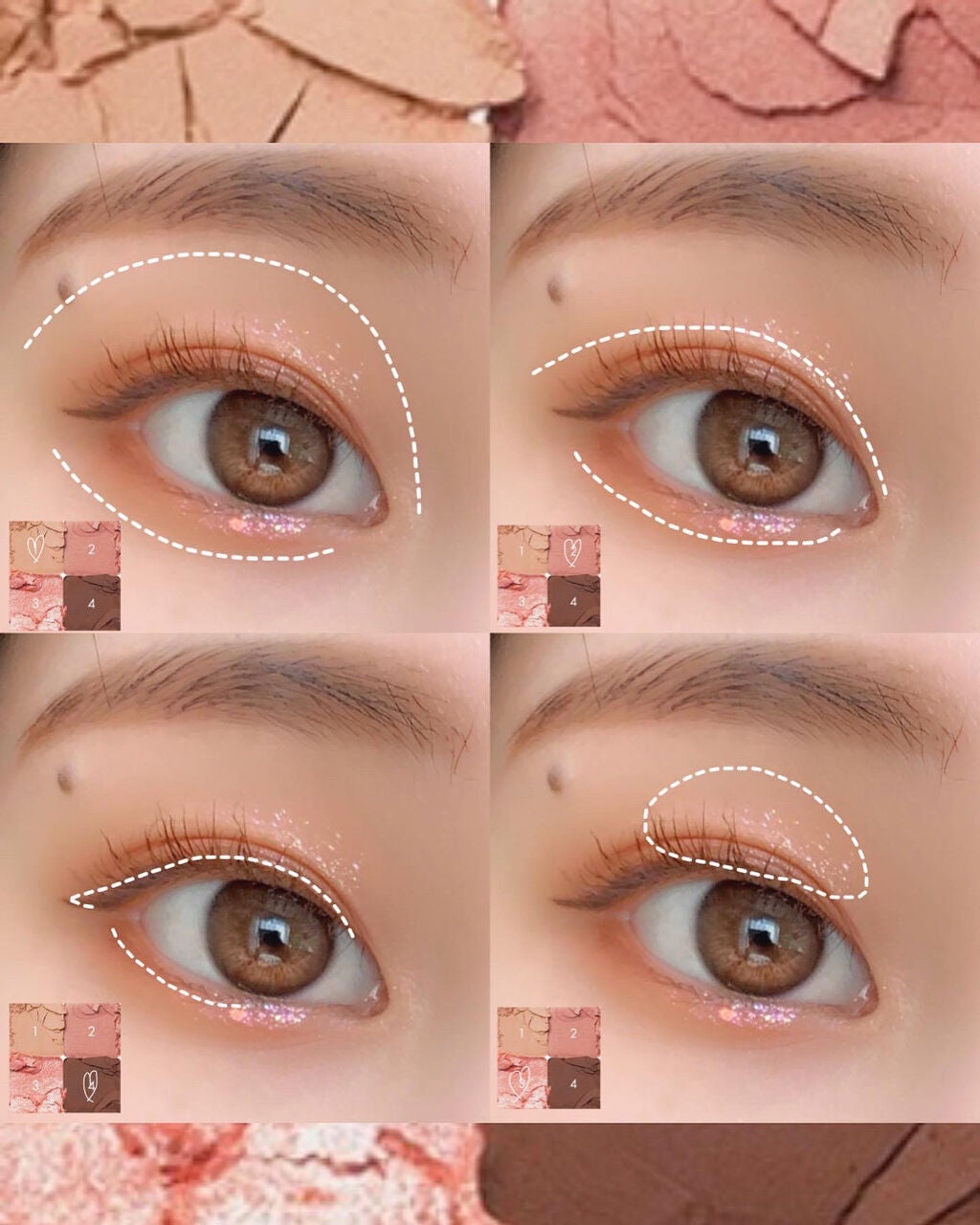 ベターザンアイズ/rom&nd/アイシャドウパレットを使ったクチコミ(2枚目)