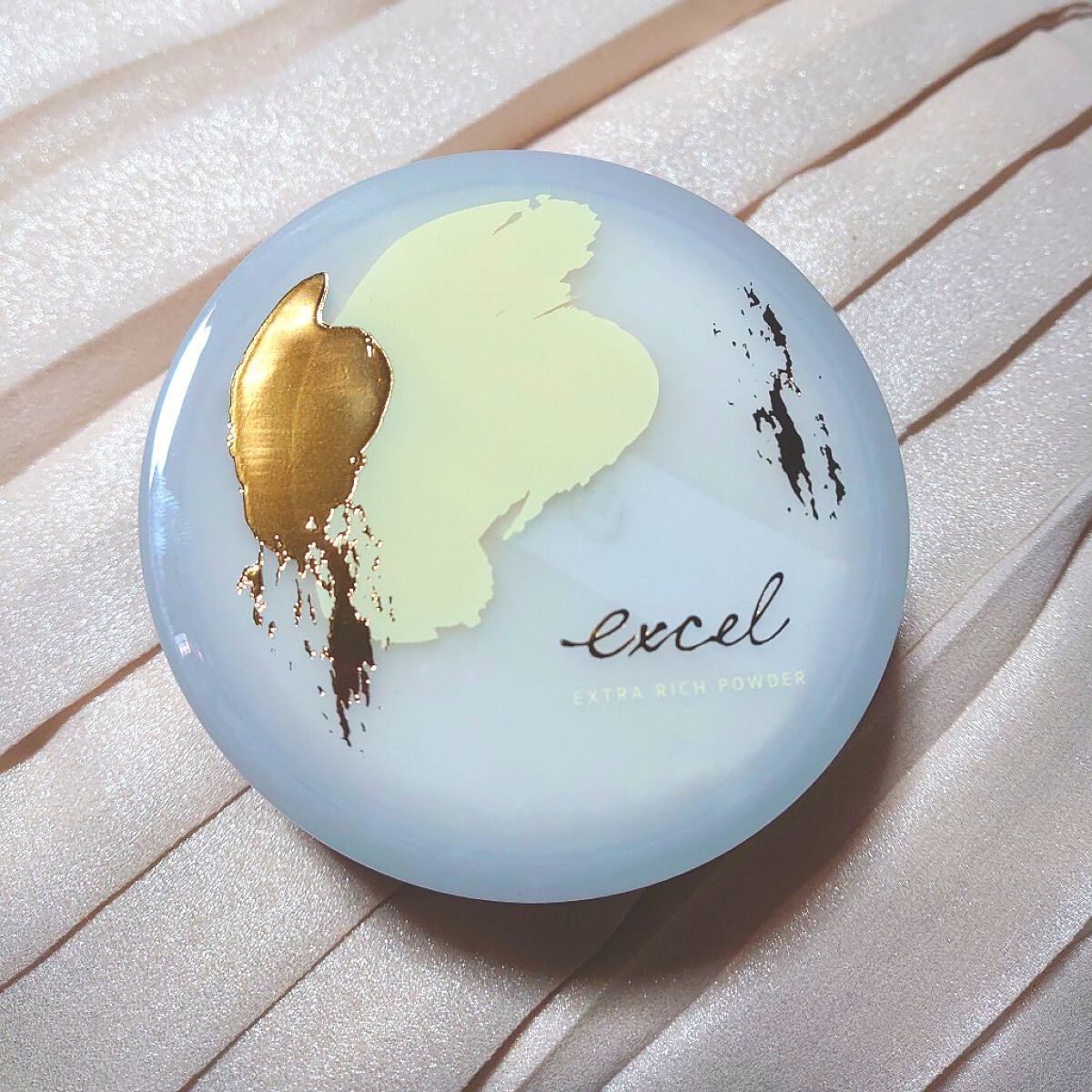 エクストラリッチパウダー ’23  01 ピーチベージュ/excel/ルースパウダーを使ったクチコミ（2枚目）