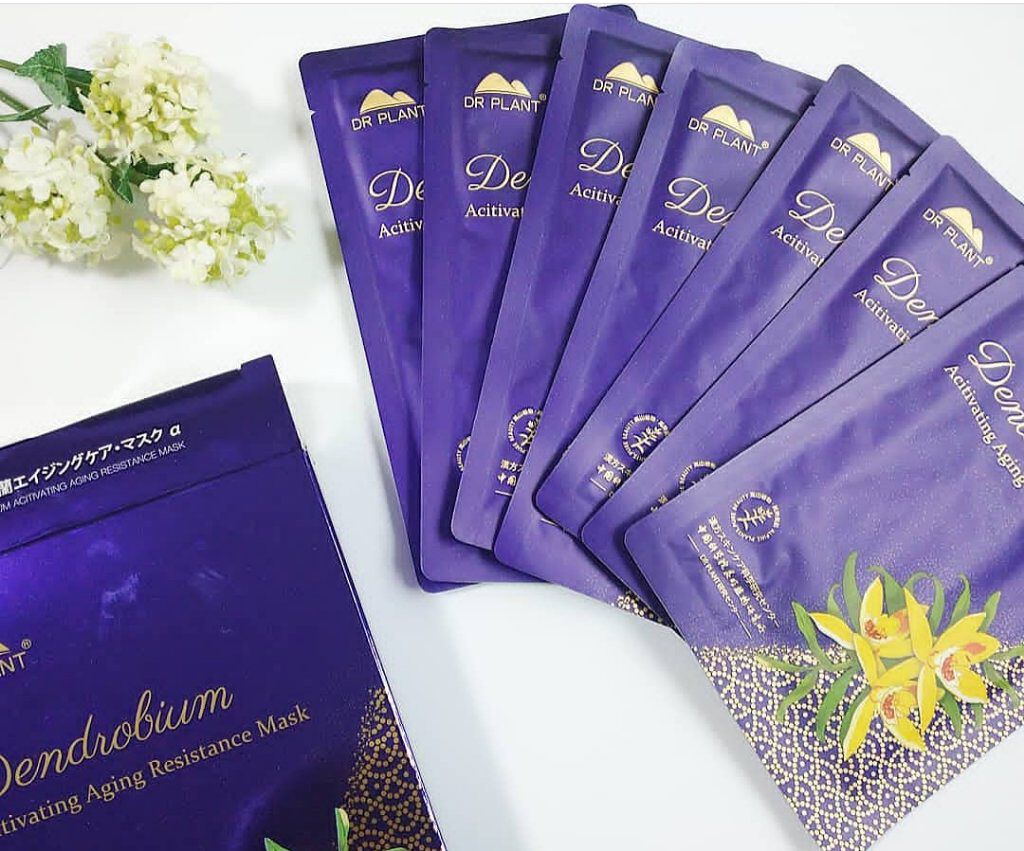 セッコク蘭エイジングケアマスクα/DR PLANT/シートマスク・パックを使ったクチコミ（1枚目）
