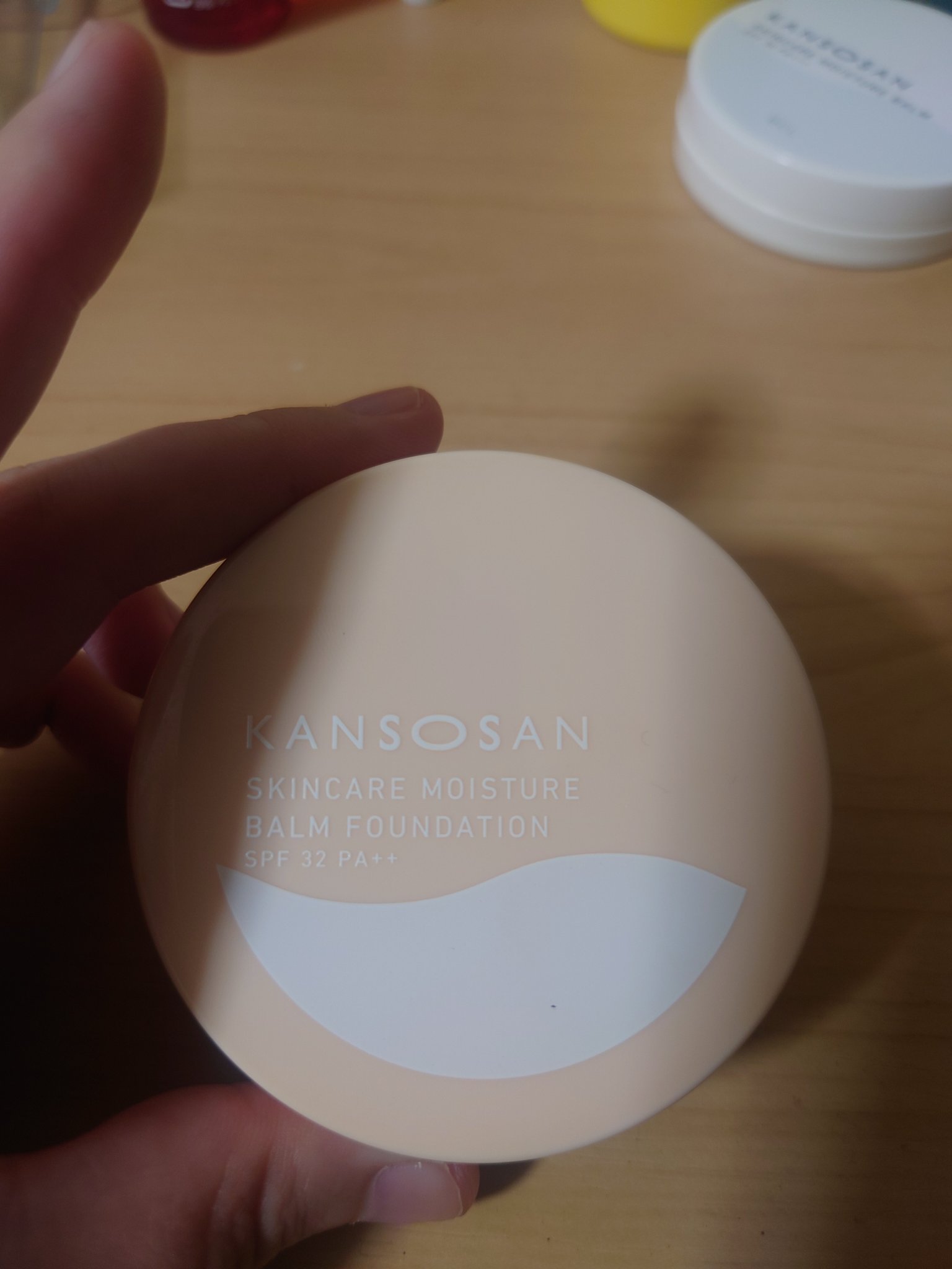 保湿力スキンケアバームファンデーション 01 ライトベージュ/乾燥さん/その他ファンデーションを使ったクチコミ（1枚目）