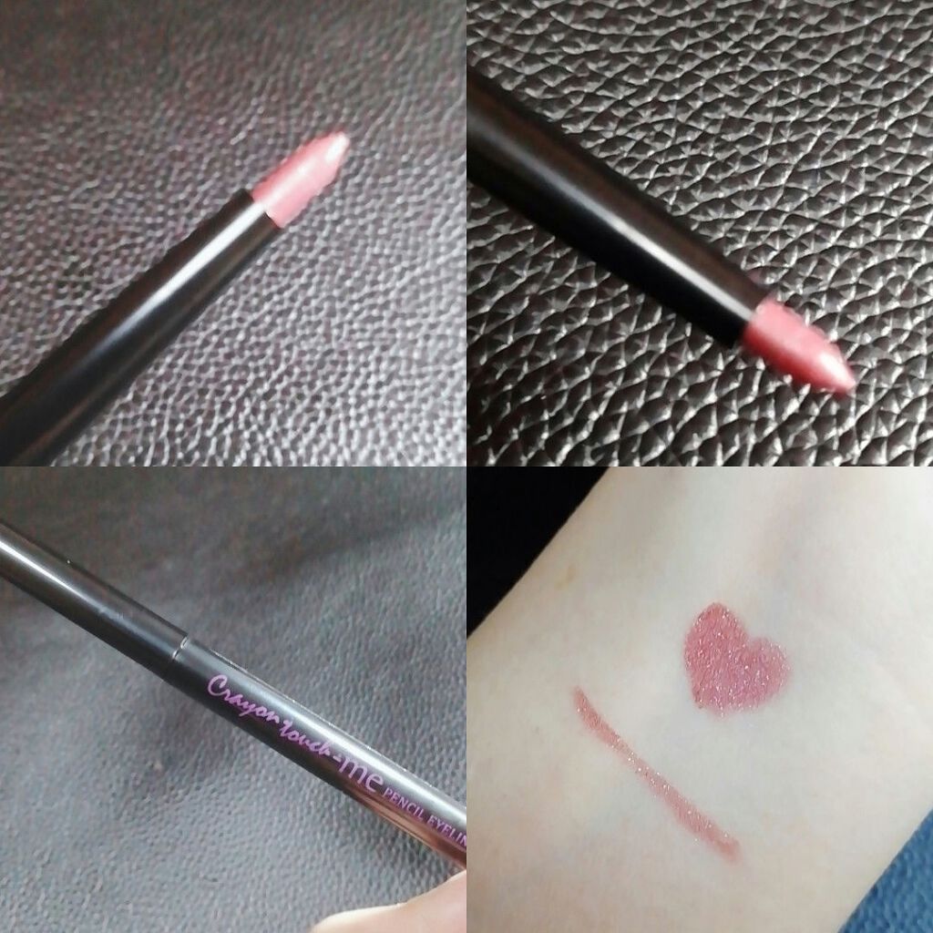 クレヨンタッチミー メタリックアイライナー/キャンドゥ/ペンシルアイライナーを使ったクチコミ（2枚目）