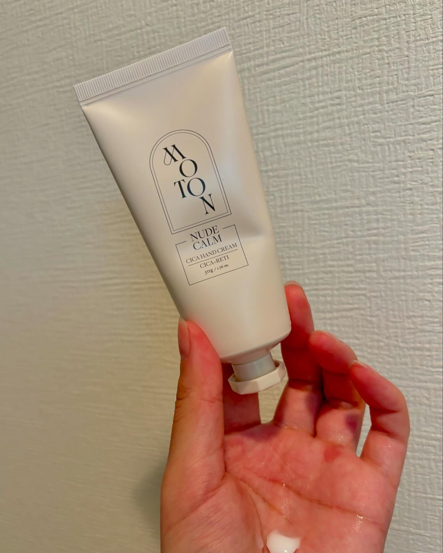 シルクハンドクリーム NUDE CALM/MOTON/ハンドクリームを使ったクチコミ（2枚目）