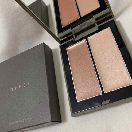 THREE シマリング グロー デュオ/THREE/クリームハイライトを使ったクチコミ(1枚目)