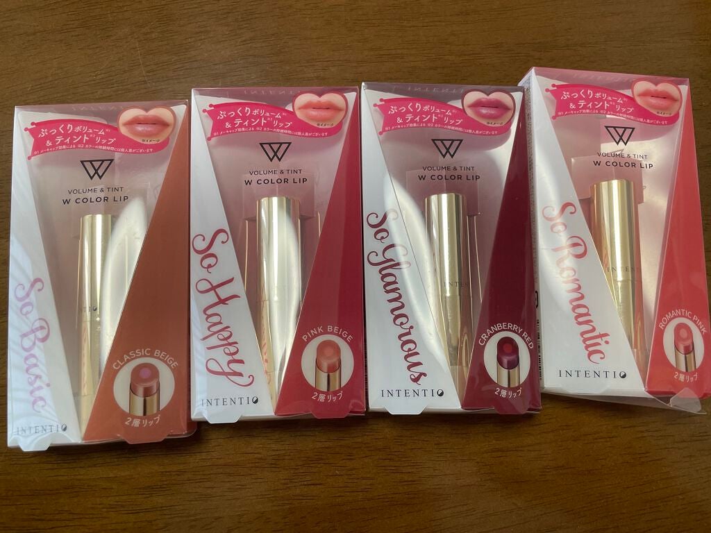 ダブルカラーリップティントA/INTENTIO/リップティントを使ったクチコミ(1枚目)