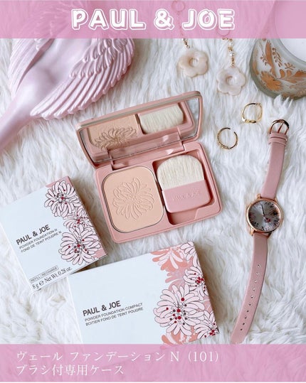 ヴェール ファンデーション/PAUL & JOE BEAUTE/パウダーファンデーションを使ったクチコミ(1枚目)